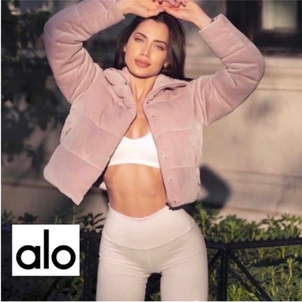 Alo Ribbed Velour Corduroy Jacket
